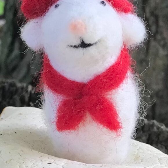 Mouse, Needle Felted, Handmade - Picture 4 of 4